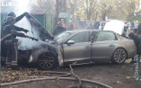 Одесские патрульные задержали поджигателя автомобиля