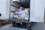 32 тонны гуманитарного груза из Италии прибыл в Украину