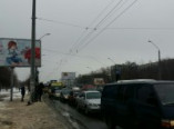 Жители жилмассива Таирова не могут добраться в центр Одессы (фото)