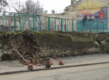 На Молдаванке произошло обрушение подпорной стены (фото, видео)