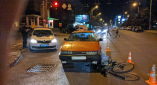 Легковой автомобиль сбил велосепедиста на улице Черняховского