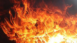 Пожар на Среднефонтанской: женщина в тяжёлом состоянии