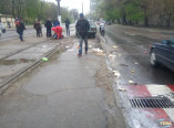 В Одессе па проспекте Гагарина в ДТП пострадал пешеход