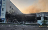 Удар баллистикой по Одессе спровоцировал пожар на складе «Новой почты»