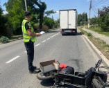 женщина на электроскутере попала в ДТП