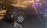 Три автомобиля столкнулись вчера вечером на Спартаковской