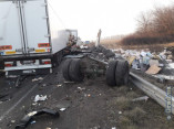 На трассе «Одесса – Киев» столкнулись 10 машин и пассажирский автобус