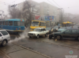 Трамвайное ДТП в Одессе (фото)