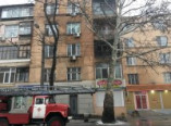 В центре Одессы горела квартира (фото)