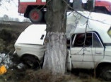 На севере Одесской области разбилась легковушка, пострадал водитель (фото)
