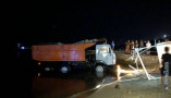В Одессе грузовик «искупался» в море