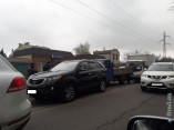 В Одессе водитель иномарки собрал «паровозик» из трех машин