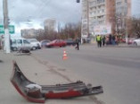 В ДТП на поселке Таирова пострадали два человека (фото)