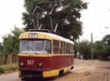 В направлении Черноморки временно не ходят трамваи