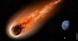 Сегодня утром очень близко от Земли пронесся большой астероид