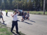 В Одессе патрульный автомобиль сбил пешехода