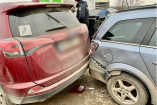 Столкновение на трассе Одесса – Рени: повреждения получили 7 автомобилей