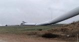 Ветрогенератор в Одесской области упал из-за атаки дрона, а не из-за ветра