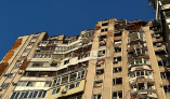 пострадавшая многоэтажка в Одессе