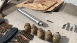 В частном доме под Одессой обнаружен арсенал боевого оружия