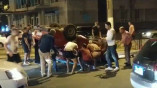 В Одессе перевернулся легковой автомобиль: есть пострадавшие