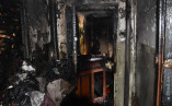 На поселке Котовского горел жилой дом