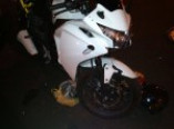 В аварии в центре Одессы пострадала пассажирка мотоцикла (фото)