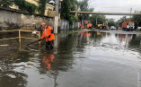 Первый осенний дождь подтопил Одессу