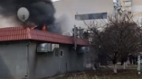 в Одессе горит ресторан