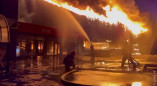 Рятувальники опублікували відео ліквідації пожежі сьогодні вночі