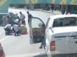 На площади 10-го Апреля автомобиль сбил пешехода (фото)