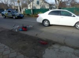 В Измаиле в ДТП пострадала велосипедистка (фото)