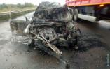 Смертельное ДТП на трассе Одесса-Киев: горел автомобиль