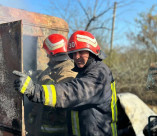 В Одеському районі сталася масштабна пожежа на території садового кооперативу
