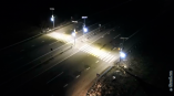 На трассе  Киев – Одесса установлено 16 автономных систем светодиодного освещения