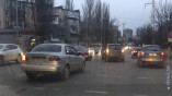 На улице Краснова не разъехались два автообиля