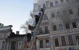 В центре Одессы горел ресторан «Счастье»
