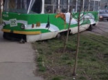 В Одессе «убежал» трамвай (фото)