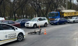 ДТП на Балковской: велосипедист столкнулся с автомобилем