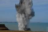 На одном из одесских пляжей сдетонировала противокорабельная мина