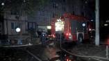 В Суворовском районе горел девятиэтажный дом