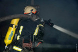 Ночью 57 пожарных тушили пожар на территории дома интерната в Красноселке