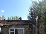 В Суворовском районе горел частный дом (фото)