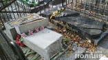 Вандалы повредили могилы на одесском кладбище