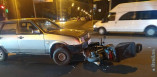 На Черемушках в аварии пострадал мопедист и его пассажир