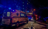 В Одессе горело 13-ти этажное общежитие