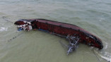 Затонувший танкер Delfi поднимут до 20 июля