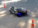 В дорожном происшествии в Одессе травмирован мопедист (фото)