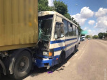 В Хаджибейском районе в ДТП пострадали пассажиры и водитель маршрутки