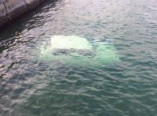 В Одессе автомобиль ушел под воду, водитель погиб (фото)